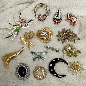 15 Brooches